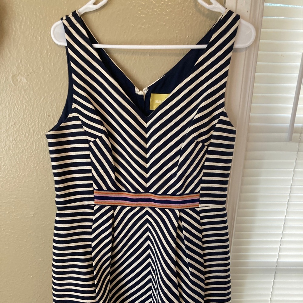 Maeve navy and blue dress